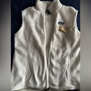 Patagonia Fleece Jacket in Cream